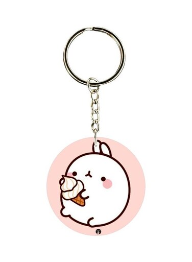 Cartoon Printed Keychain