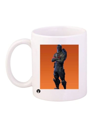 FortnitePrinted Coffee Mug White/Orange/Black