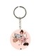 Girl Printed Keychain