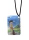Adnan With Lina Printed Car Mirror Pendant
