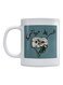 My Life Cassette Printed Mug White/Blue/Black