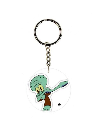 Cartoon Printed Keychain