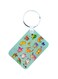 Anime Digimon Printed Keychain Multicolour