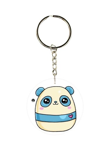 Cartoon Printed Keychain