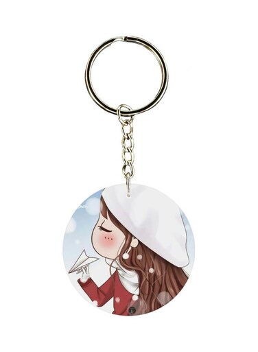 Character Printed Keychain