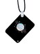 Planet Printed Car Mirror Pendant