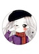 Girl Printed Fridge Magnet Multicolour