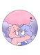Bears Printed Fridge Magnet Multicolour