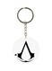 Assassain's Creed Logo Keychain Black/White