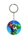 Cartoon Printed Double Sided Keychain