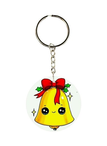 The Christmas Ornaments Printed Keychain