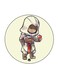 Video Game Assassin'S Creed Printed Fridge Magnet Multicolour