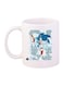 Sonic Printed Mug White/Grey/Blue