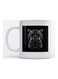 Mug Hippo for Coffee and Tea White
