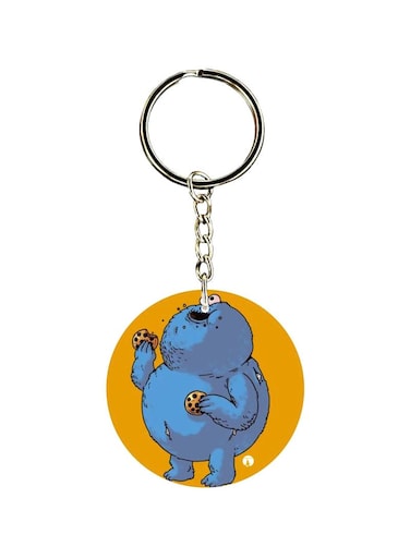 Cartoon Printed Keychain