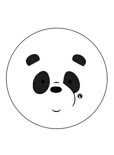 We Bare Bears Printed Fridge Magnet Multicolour