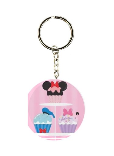 Muffin Printed Keychain