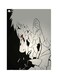 Cartoon Themed Metallic Plate Grey/Black/Red 20x15cm