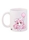 Cartoon Printed Coffee Mug White/Pink/Beige 11ounce