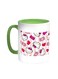 Hello Kitty Printed Coffee Mug Green/White 11ounce