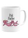 Pink Panther Printed Coffee Mug White/Pink/Black