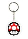 Super Mario Logo Keychain Red/White/Black