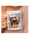 1pc 11oz 350ml Spooky Halloween Ceramic Mug Double Sided Printed Coffee Cup for Home Office Outdoor Travel Perfect Gift for Relatives Friends Colleagues Classmates