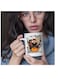 1pc 11oz 350ml Spooky Halloween Ceramic Mug Double Sided Printed Coffee Cup for Home Office Outdoor Travel Perfect Gift for Relatives Friends Colleagues Classmates