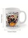 1pc 11oz 350ml Spooky Halloween Ceramic Mug Double Sided Printed Coffee Cup for Home Office Outdoor Travel Perfect Gift for Relatives Friends Colleagues Classmates