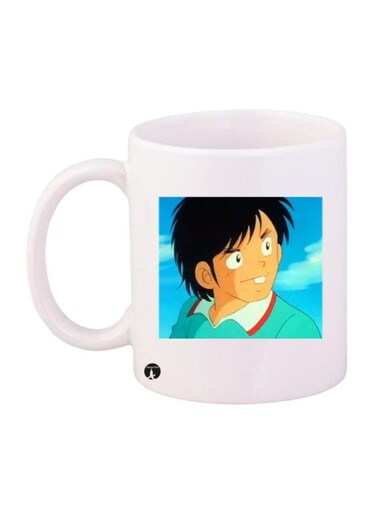 Captain Majid Printed Mug Green/Blue/Black Standard Size