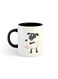 Eid Al-Adha Sheep Printed Mug White/Black