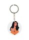 Girl Printed Keychain
