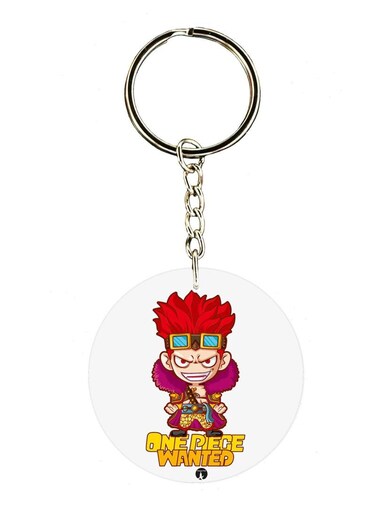 The Anime One Piece Double Side Printed Keychain