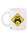 Gamer Zone Printed Coffee Mug White/Yellow/Black 11ounce