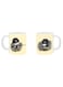 2-Piece PUBG Fight Printed Coffee Mug White/Yellow/Grey
