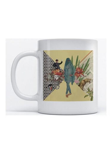 Mug Woman For Coffee And Tea White