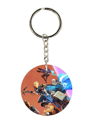 Overwatch Game Printed Keychain
