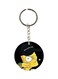 Double Sided Cartoon Printed Keychain