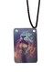 Lion Printed Car Mirror Pendant