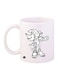 Sonic Video Game Printed Coffee Mug White/Black