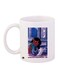 Cartoon Girl Printed Coffee Mug White/Blue/Pink 11ounce