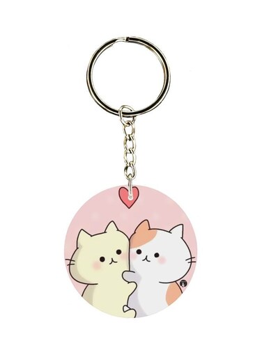 Cartoon Printed Keychain
