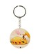 Pikachu Printed Keychain