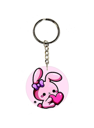 Cartoon Printed Keychain