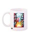 Sonic Video Game Printed Coffee Mug White/Blue/Yellow