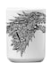 Printed Coffee Mug White/Black