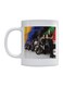 Fast And Furious Printed Mug White/Black/Blue