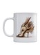 Lion Shoes Printed Mug White/Brown