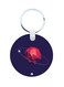Planet Wooden Keychain