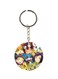 Anime Digimon Double Side Printed Keychain
